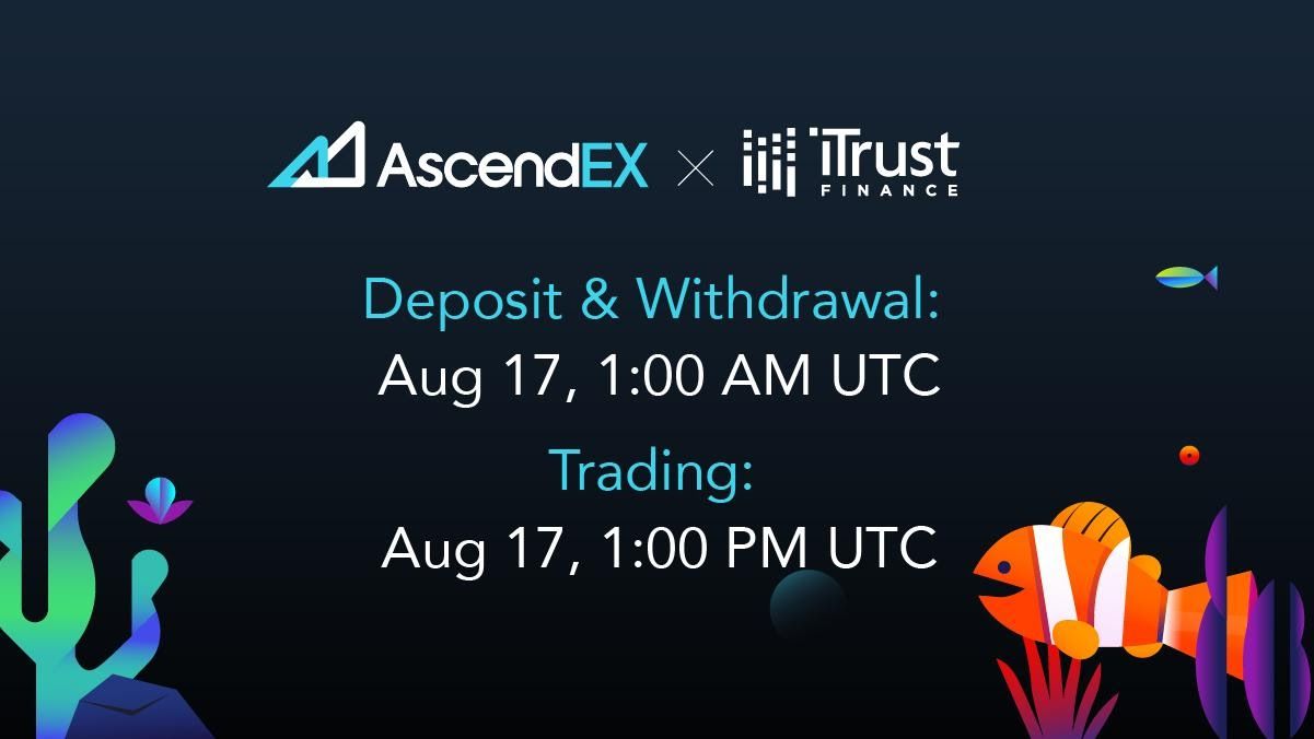 iTrust Lists on AscendEX