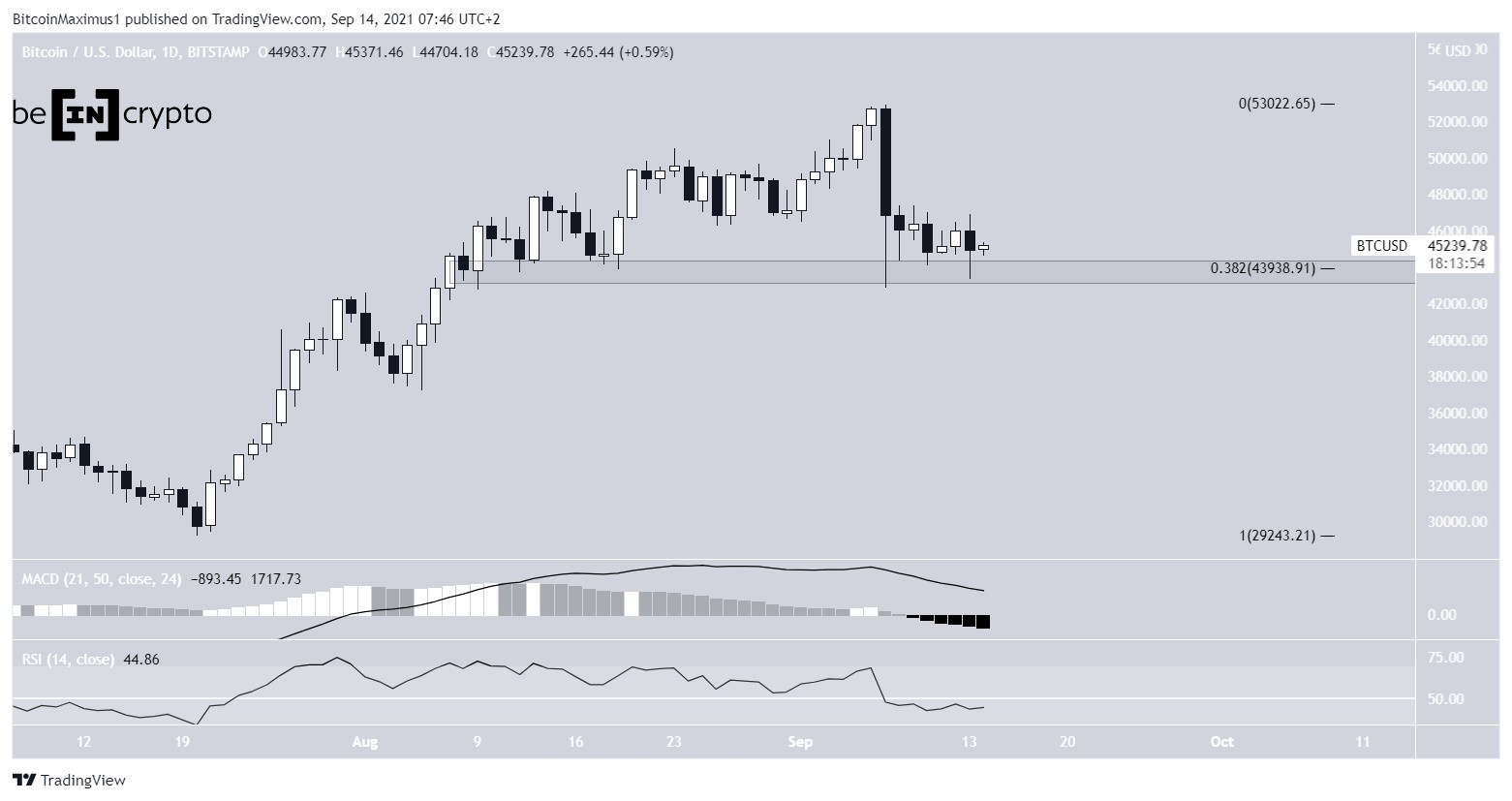 BTC support