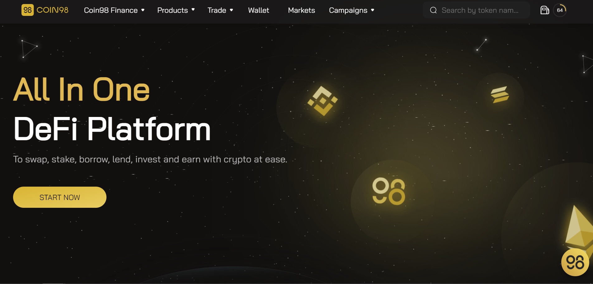 Homepage of the project