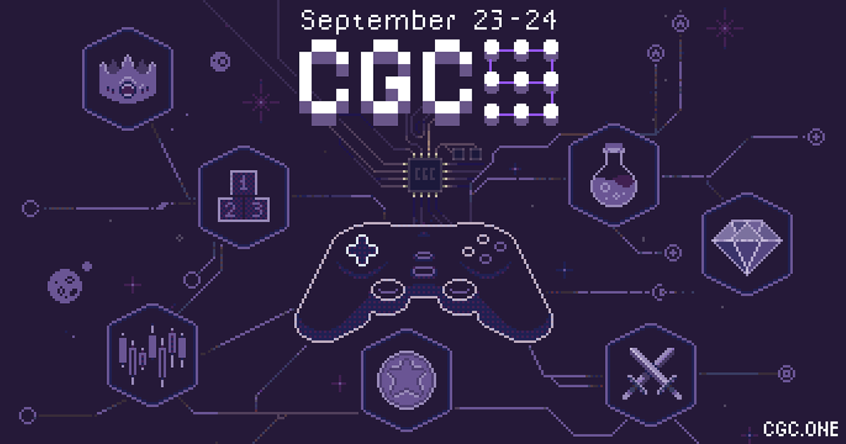 CGC 9: Leading Blockchain Games Conference Announced for Sept. 23-24