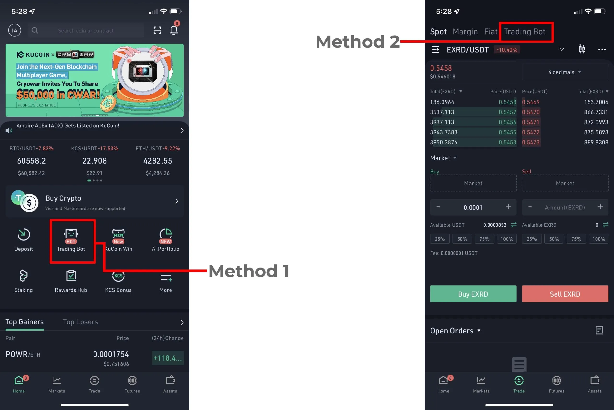 How to use bots