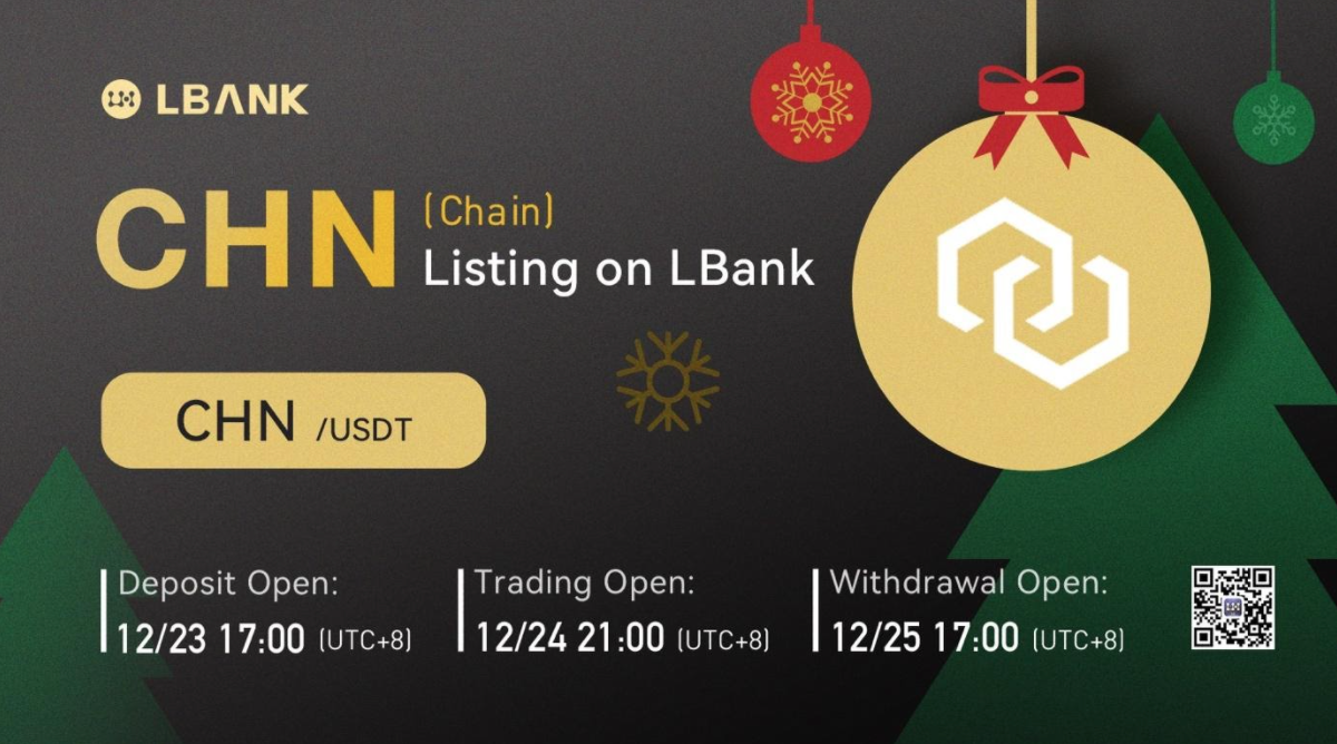 LBank Exchange Is Listing Chain Token (CHN) on December 24