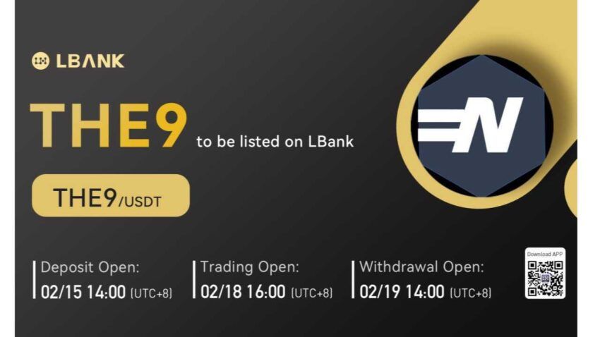 LBank Exchange Will List THE9 on February 18, 2022