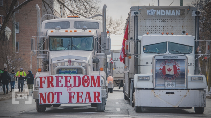 $1 Million in Crypto Donations to Canada’s Freedom Convoy Might Have Evaded Seizure