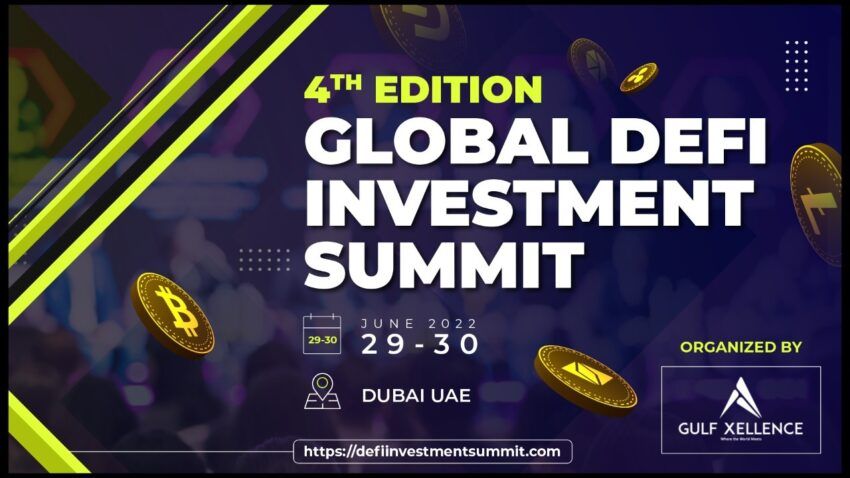 Global DeFi Investment Summit 2022 to Take Place This June in Dubai
