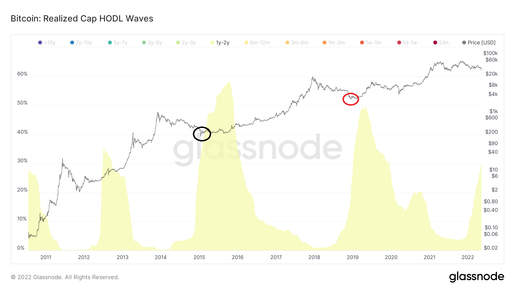 BTC HODL Wave