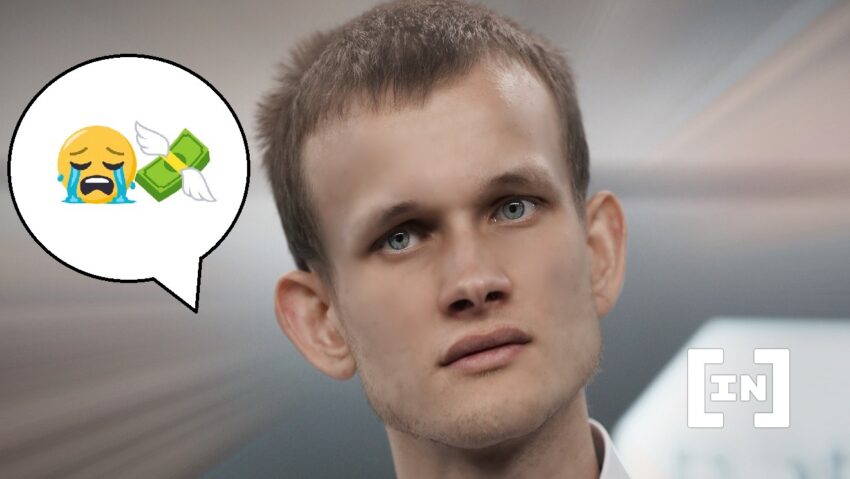 Vitalik Buterin, co-founder of Ethereum, announced that he is no longer a billionaire. The current bear market has reduced the value of its portfolio from around $ 1.4 billion to less than $600 million.
