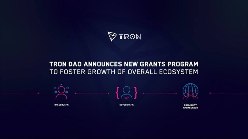 TRON DAO Announces New Grants Program to Foster Growth of Overall Ecosystem