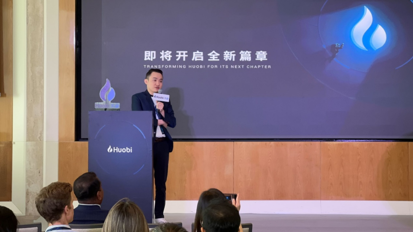 Justin Sun Put Forth Three Strategies at Huobi Rebranding Launch Event