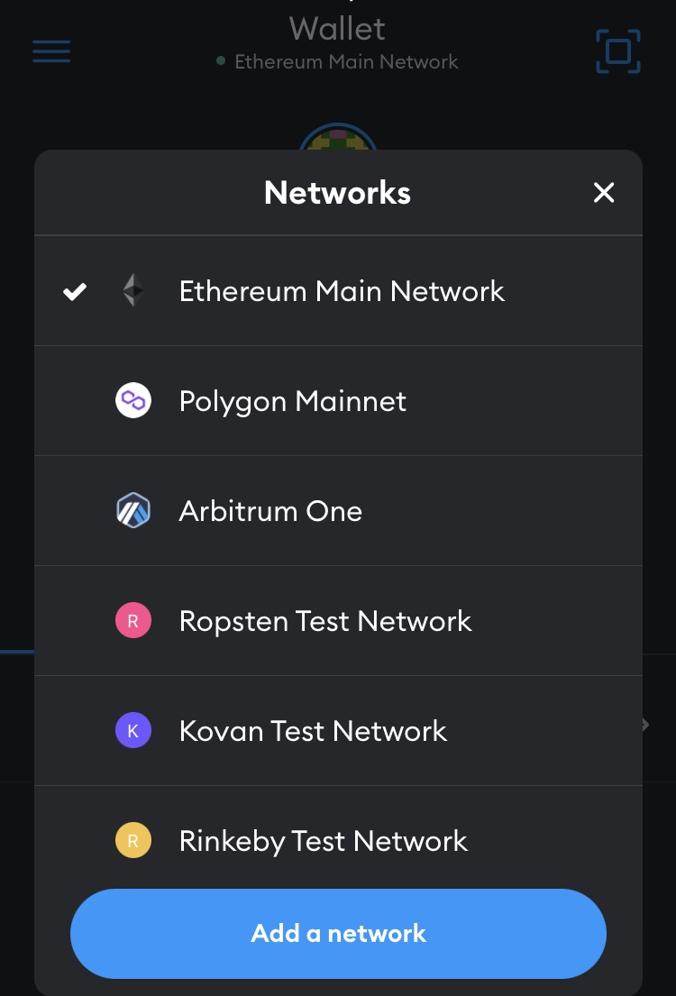 MetaMask Network
