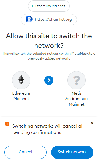 Metis (METIS) – Ledger Support