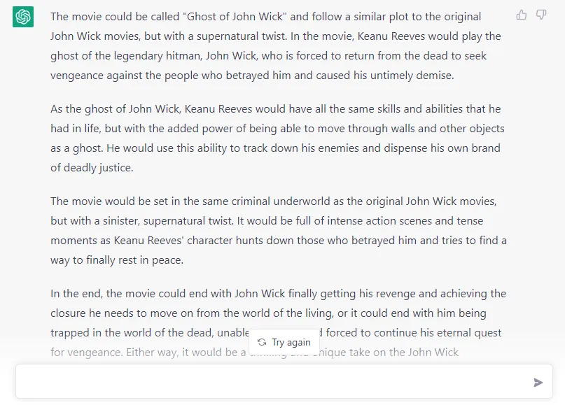 john wick example