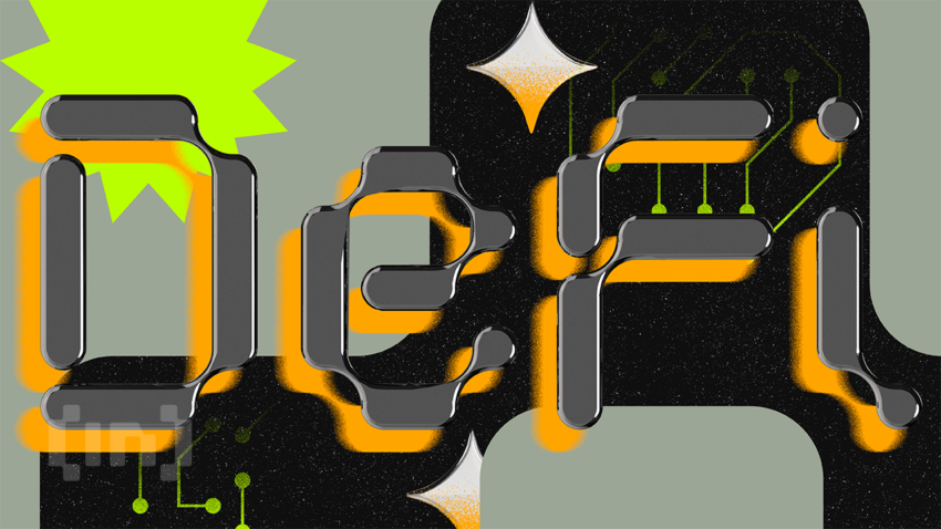 DeFi banner neon colorful web3 crypto