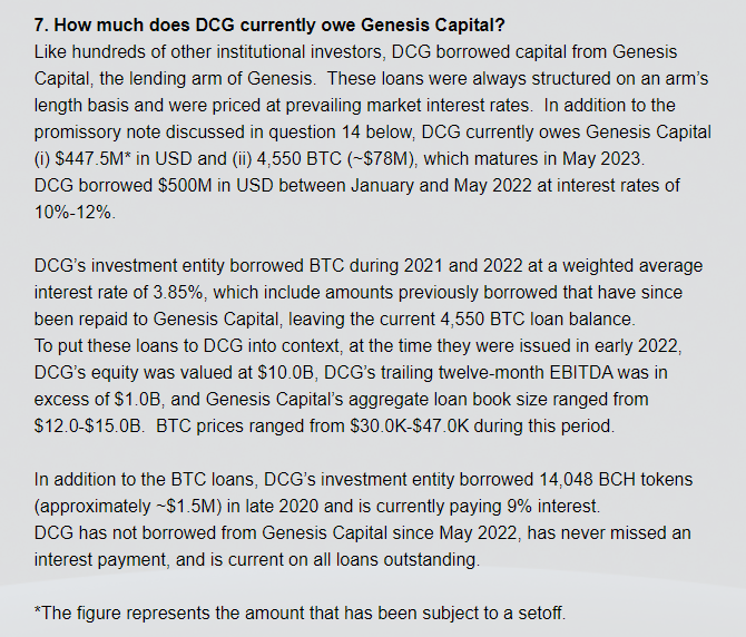 Barry Silbert Letter to Shareholders DCG Update