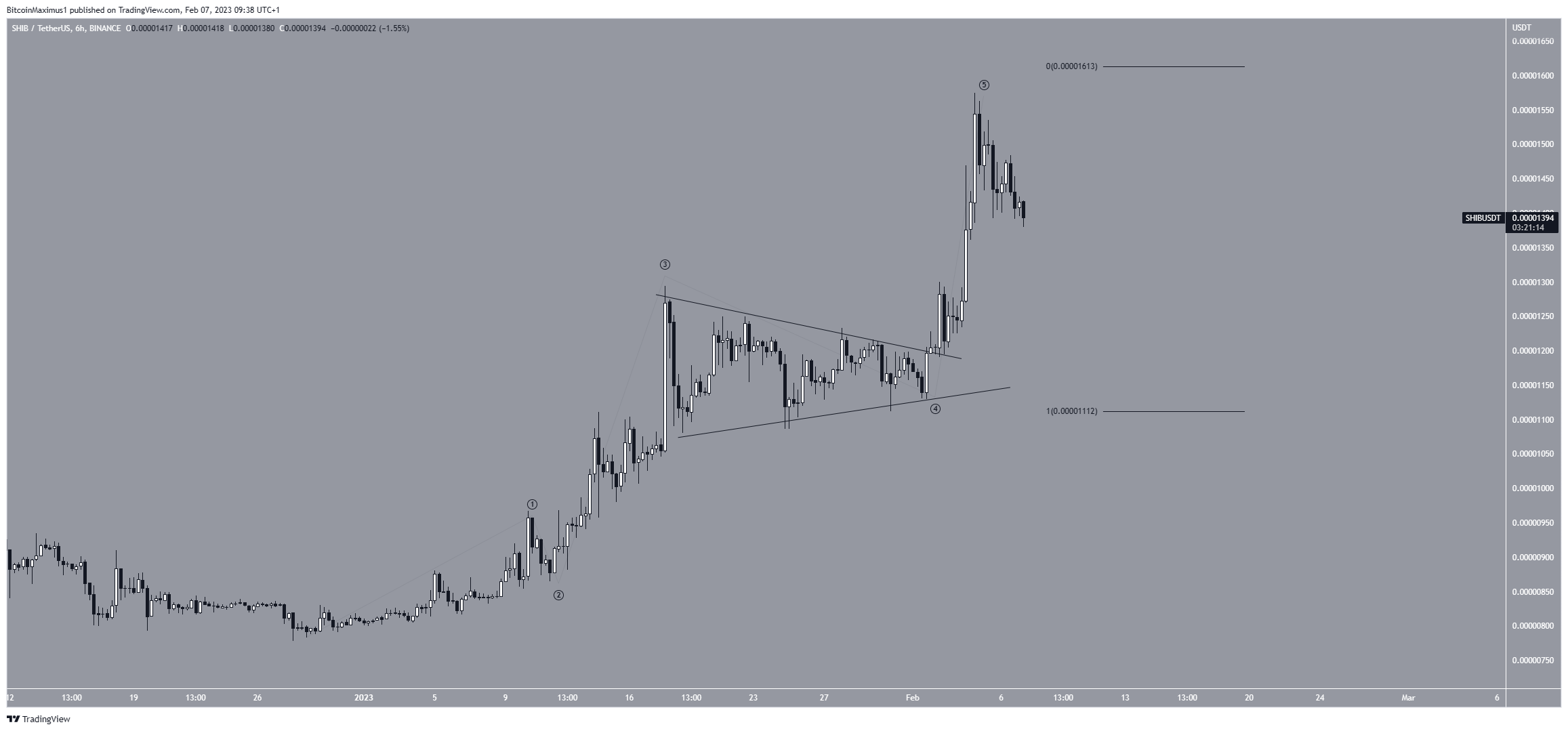 Shiba Inu (SHIB) Wave Count