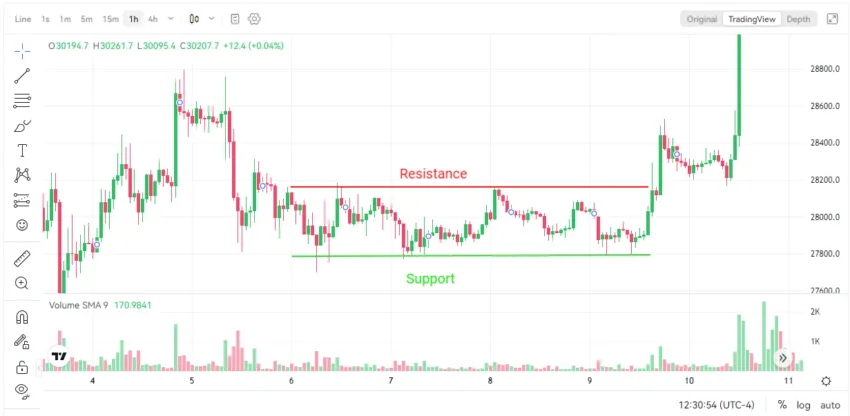 resistance and support
