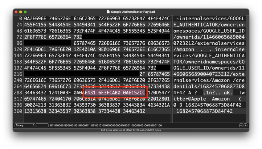 Google 2-Factor Authenticator Exposed