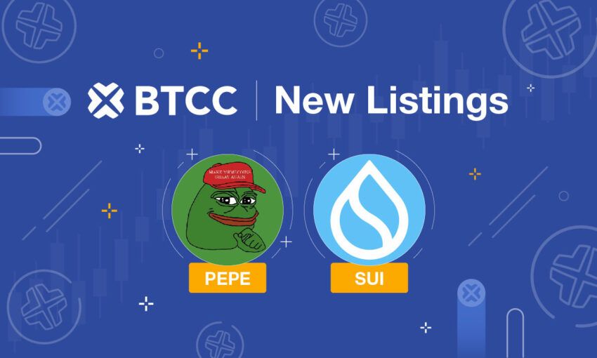 BTCC Lists Popular Memecoin PEPE And New ‘Ethereum Killer’ SUI