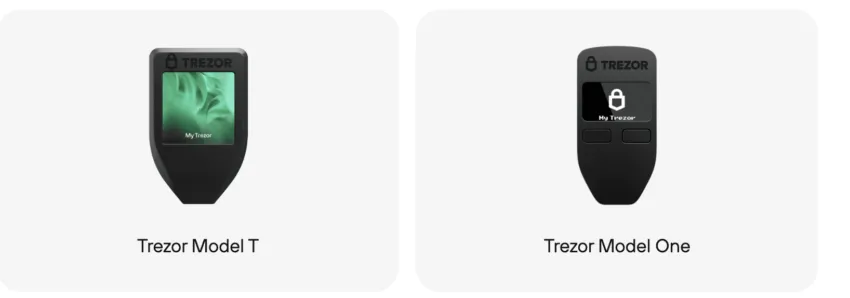 Ledger vs. Trezor and design