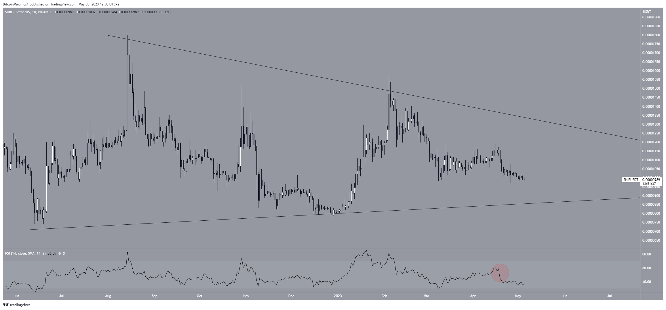 Shiba Inu (SHIB) Price Movement