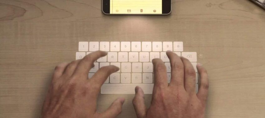 Air typing- an advancement over AR: Twitter