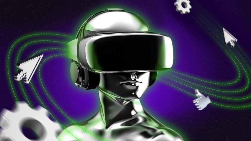 Casper crypto CSPR VR lens futuristic future web3