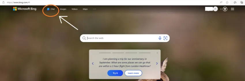 how to use bing chat