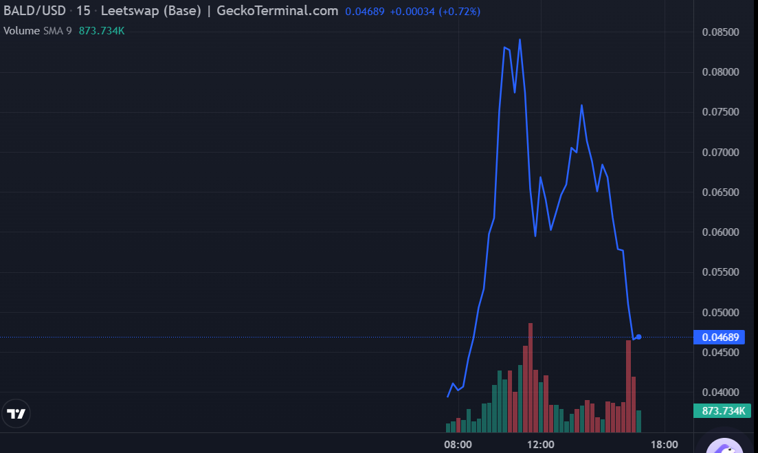 BALD Meme Coin Pumps 30 000x is Brian Armstrong Behind it