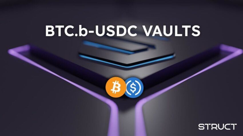 Struct Finance Transforms DeFi Landscape on Avalanche With the Launch of Tranche-based BTC.B-USDC Vaults