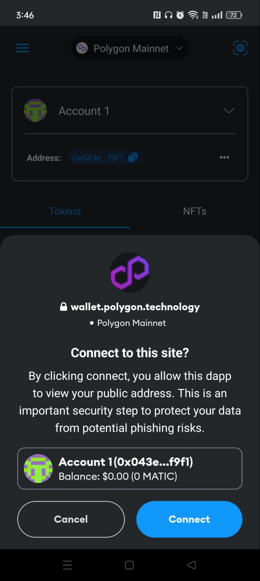 Connect MetaMask