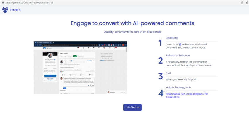 Ai powered comments