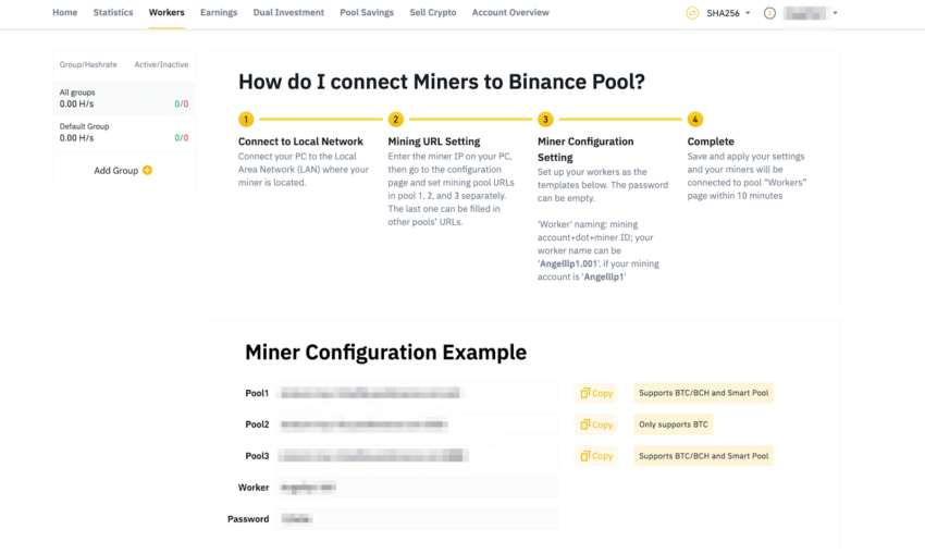 cloud mining instructions