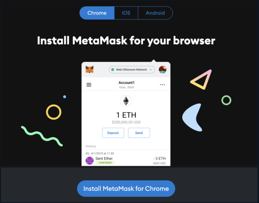 install metamask on browser