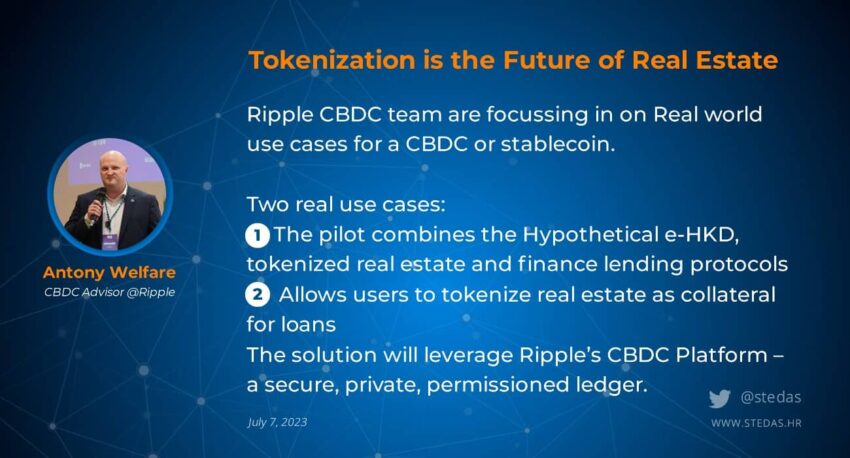 Ripple's take on tokenization of real estate: Twitter