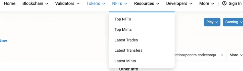 NFT UI