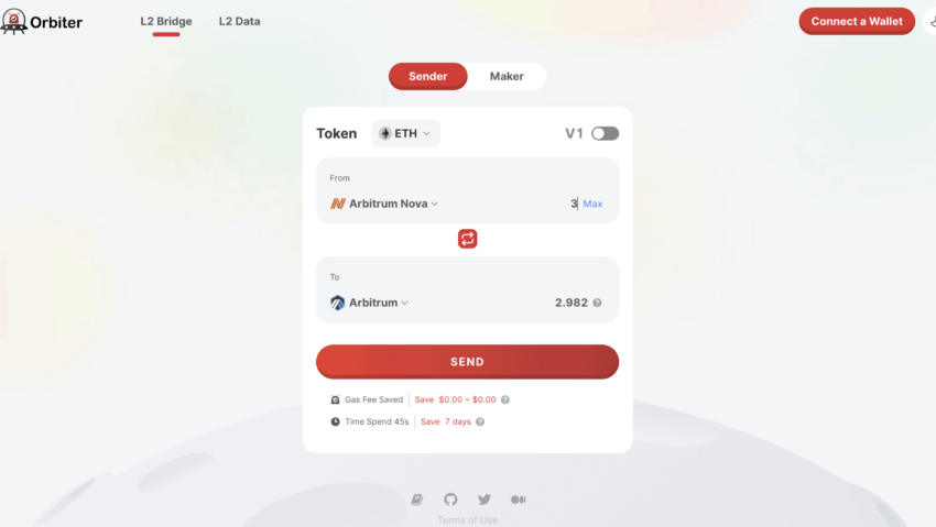 Arbitrum Bridges for making ETH compatible: Orbiter