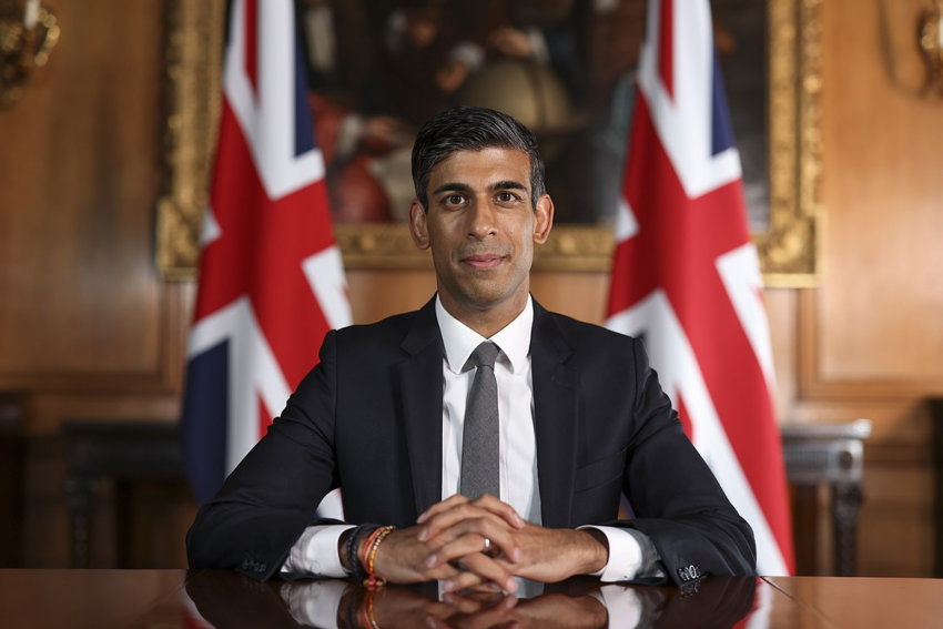 Then Chancellor of the Exchequer, Rt Hon Rishi Sunak.