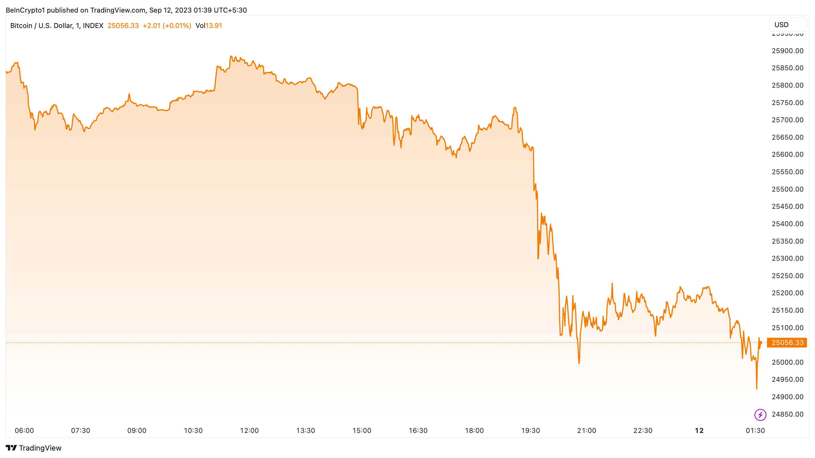 Bitcoin Price Performance