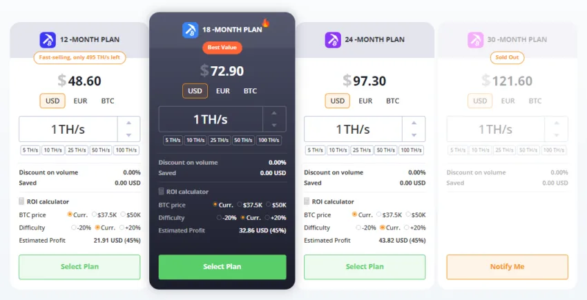 Hashing24 review plans