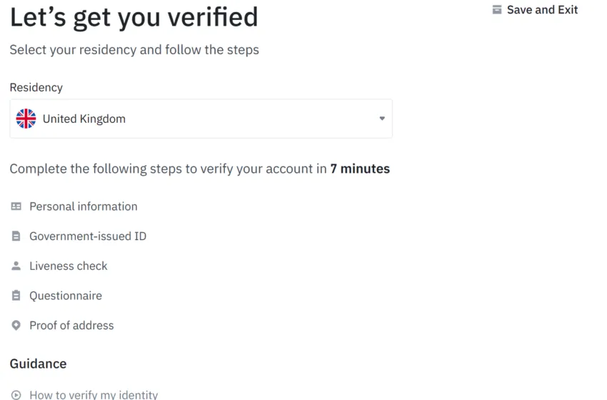 verify account to buy AVAX Avalanche Binance