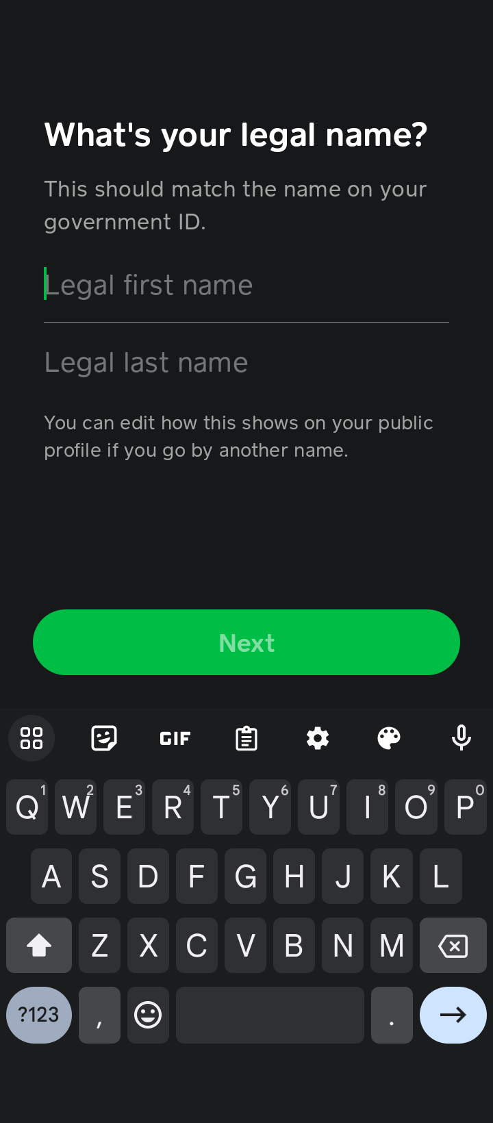 cash app review sign up step 4