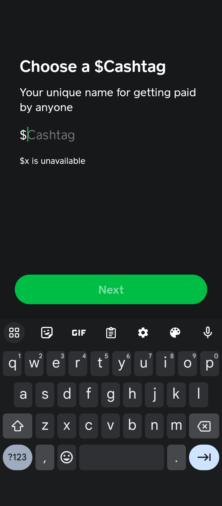 cash app review sign up step 5