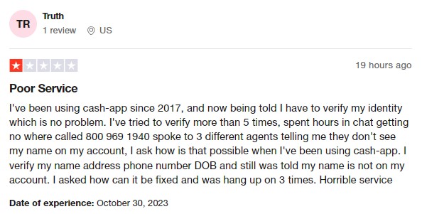 cash app trustpilot