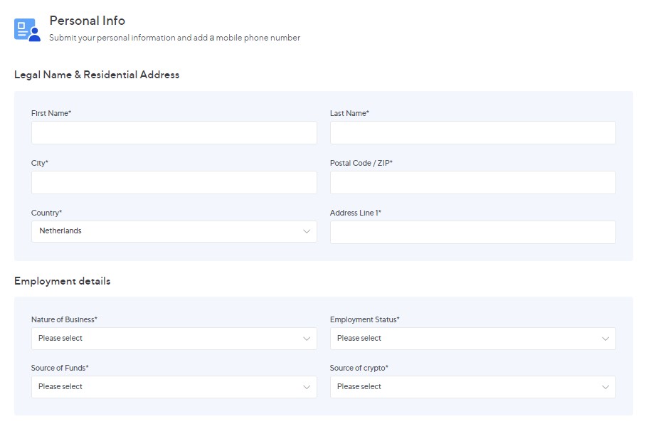 signup step 5