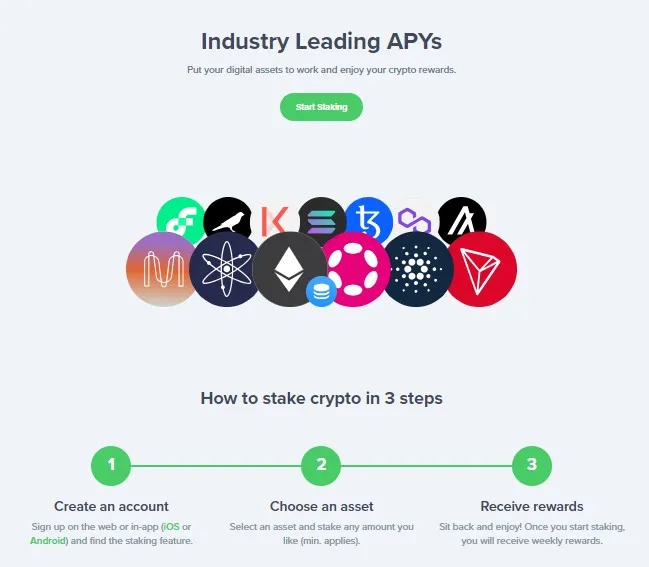 uphold staking