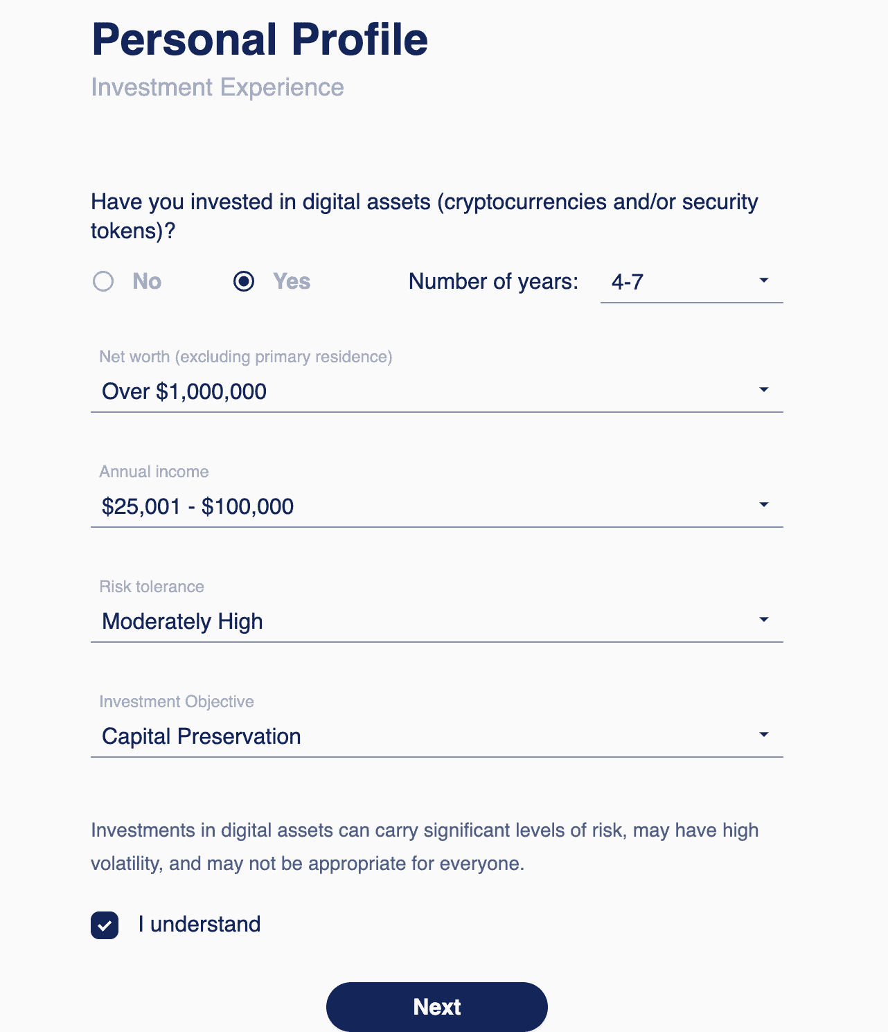 INX review_create a profile