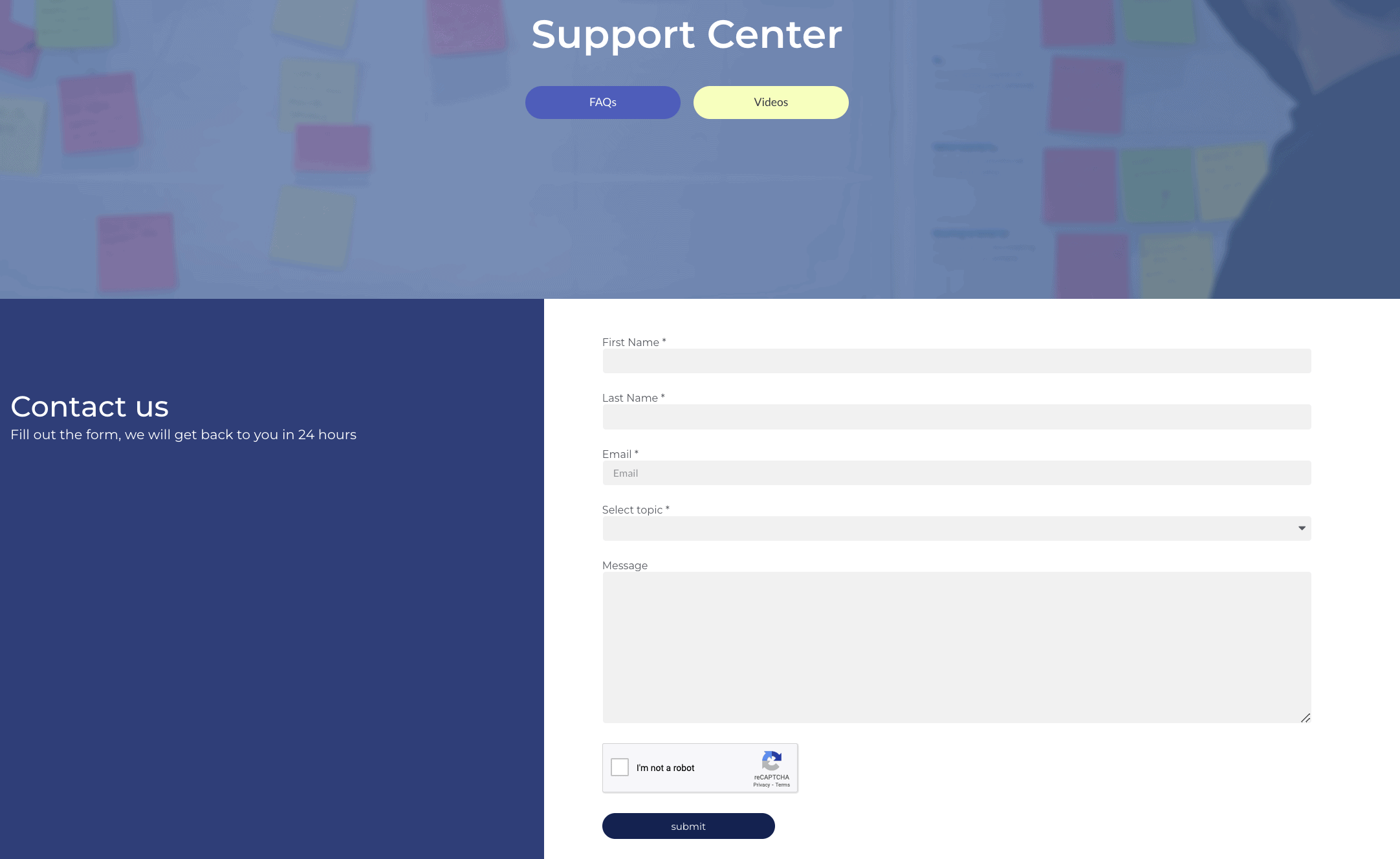 INX review and support page