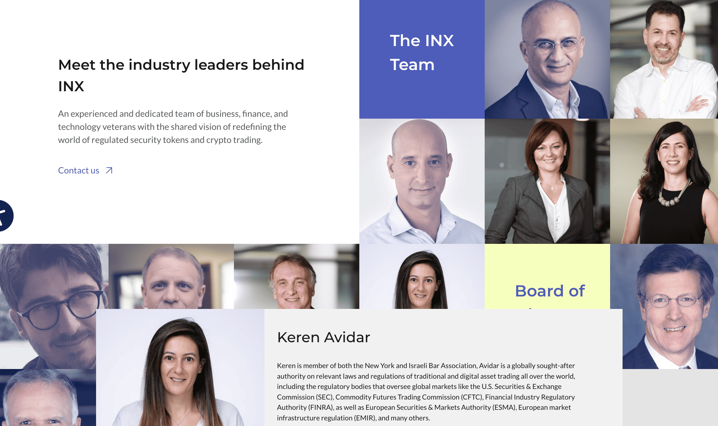 INX review_the team