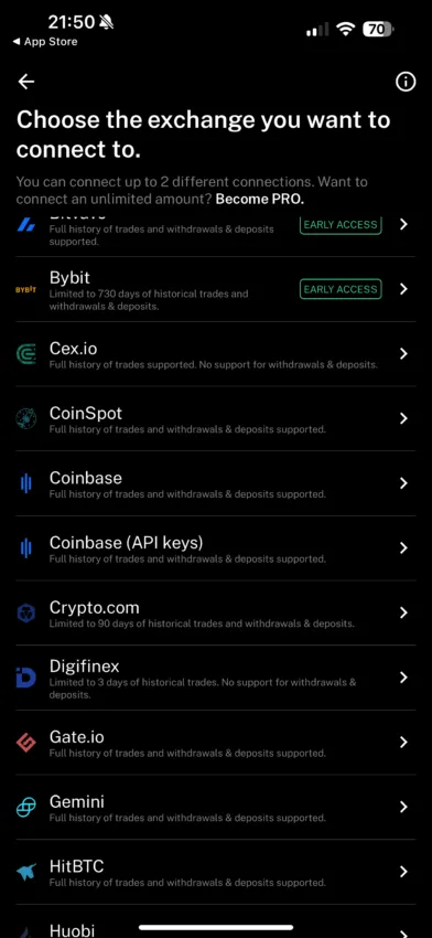 Delta and exchange connect: Delta