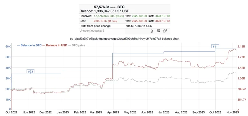 Bitcoin whales activity